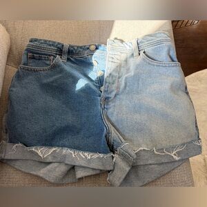 Hollister Light Blue Denim with Brown Patch